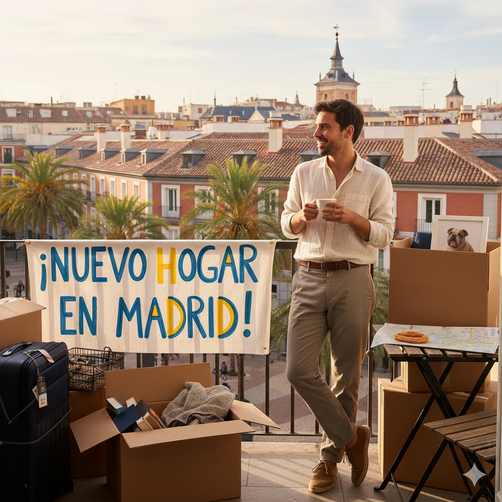 Where do students live in Madrid?